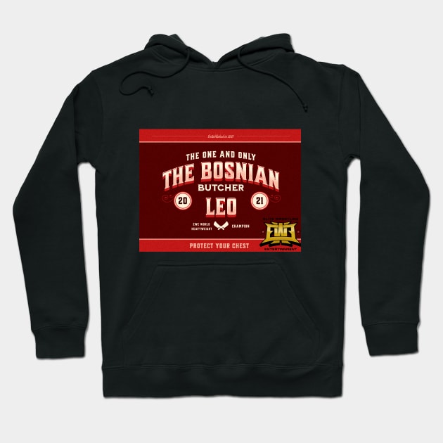 The "Bosnain Butcher" Leo Hoodie by Elite Wrestling Entertainment